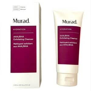 Murad Hydration AHA/BHA Exfoliating Cleanser Step 1 ‎ Size 6.75 Fl Oz